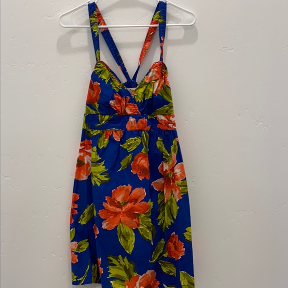Floral tank dress